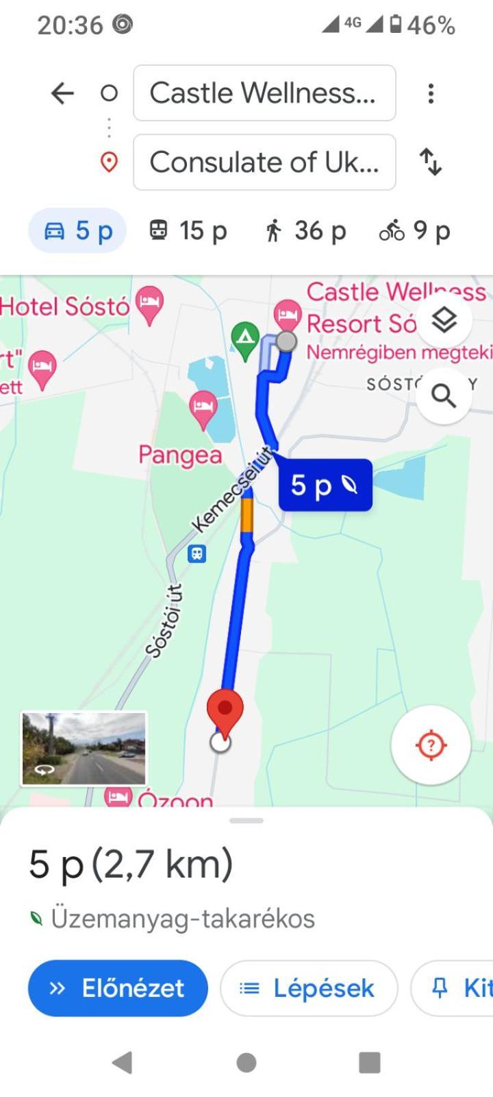 Castle Wellness Resort Sosto Nyíregyháza المظهر الخارجي الصورة
